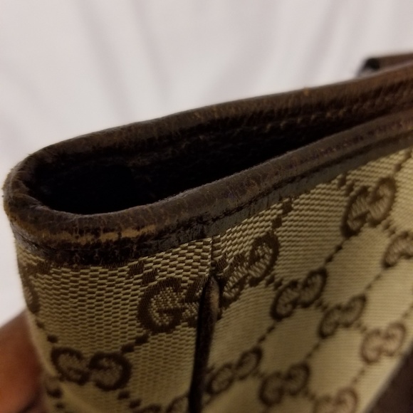 Gucci Brown and Tan Tote Bag